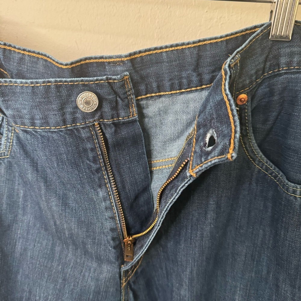 LEVI’S 569 Red Tab Loose Straight Leg Jeans Denim 100% Cotton Size 34 x 34 - Picture 8 of 14